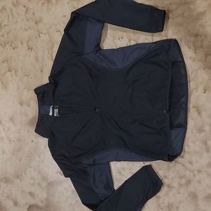 Athleta Full Zip Unlined Breathable Windbreaker Large